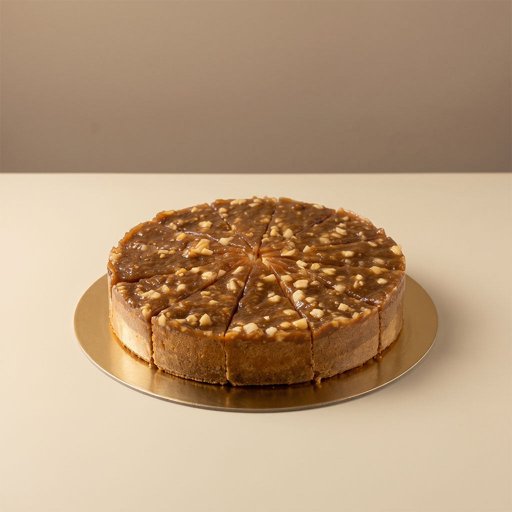 Fahéjas almás sajttorta
