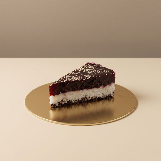 Meggyes kókuszos torta