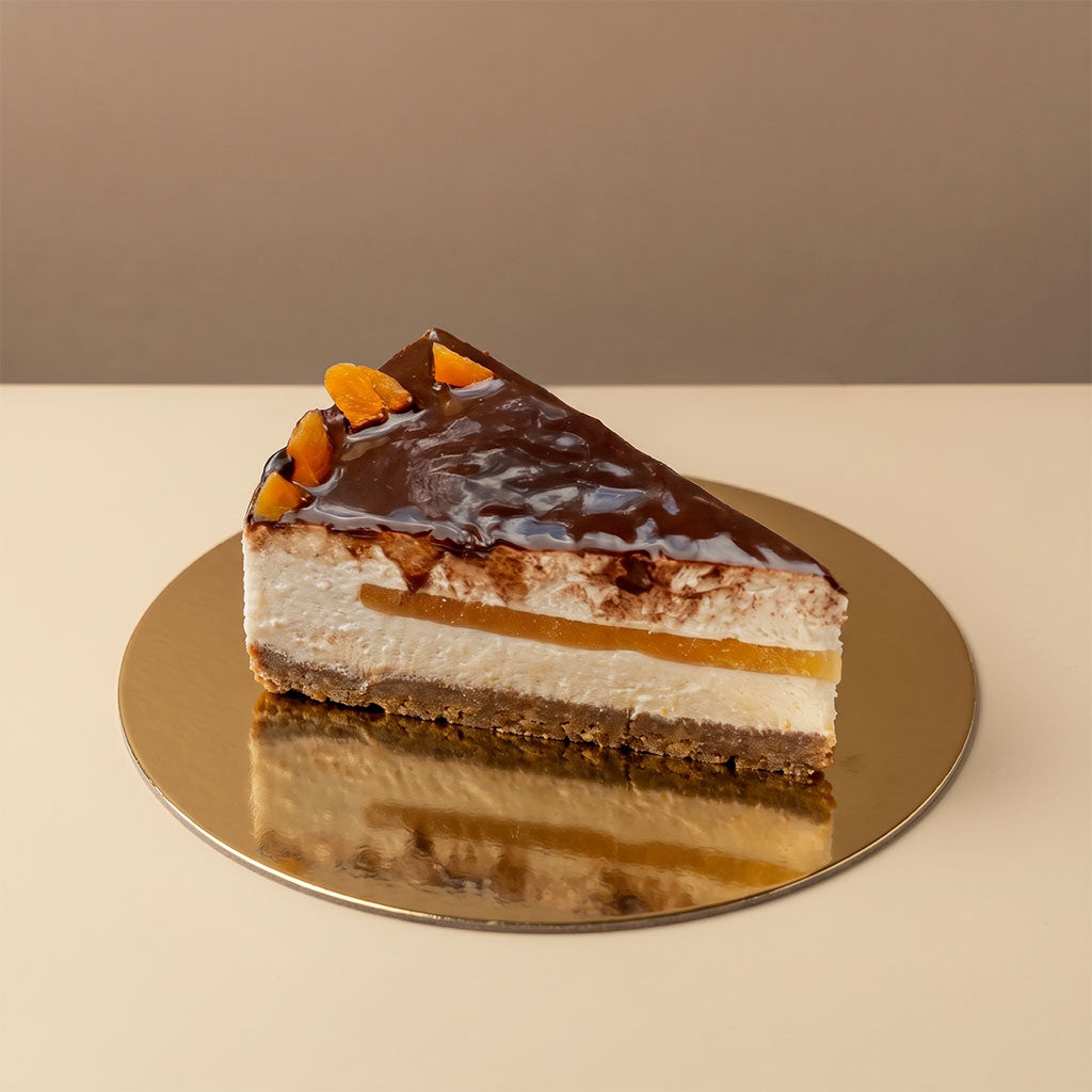 Sárgabarackos túró rudi torta