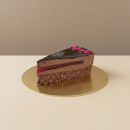 Málnás csokimousse torta