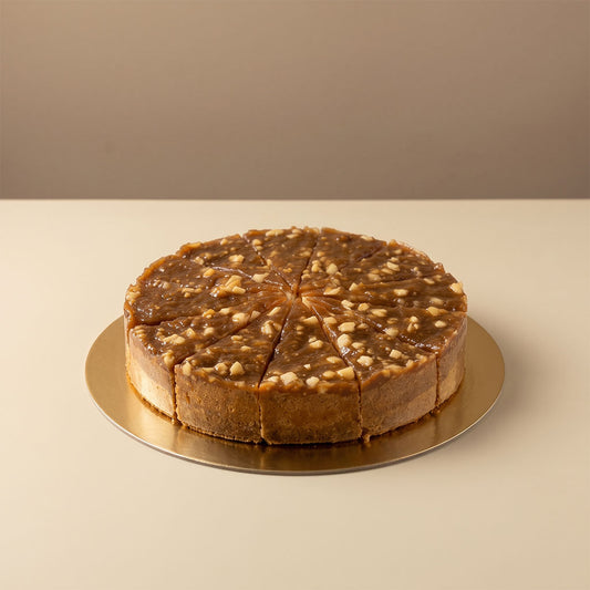 Fahéjas almás sajttorta