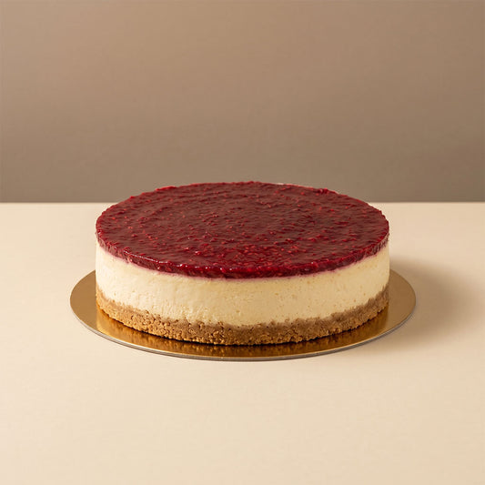 Málnás sajttorta