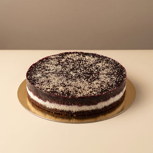 Meggyes kókuszos torta