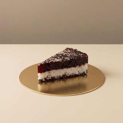 Meggyes kókuszos torta